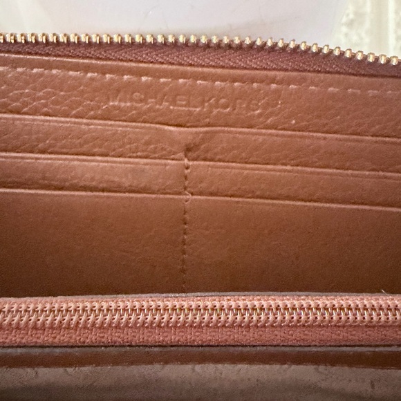 Michael Kors Tan Leather Clutch - Picture 12 of 12